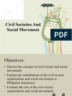 Civil Societies and Social Movement