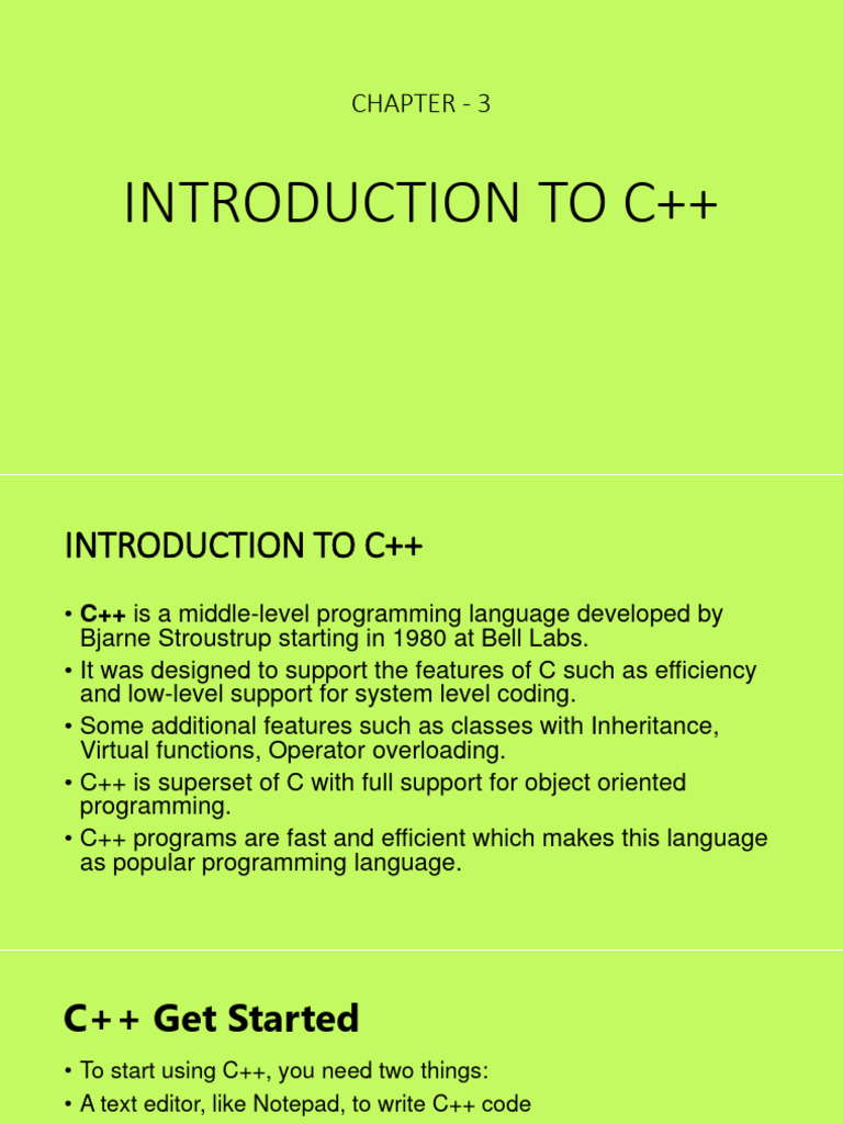 Chapter 3 PDF Pointer Programming) C++