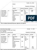 Salary Slip 123