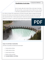 Classification of Arch Dams