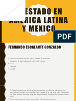 El Estado en America Latina y Mexico