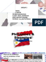 Philippines & Singapore Group 3 Reporting