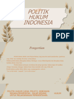 Politik Hukum Indonesia (Presentasi)