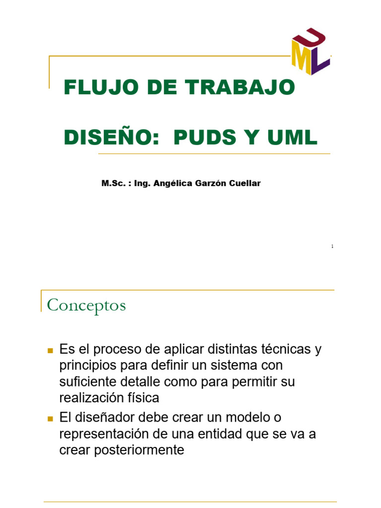 FT Diseno puds uml | PDF | Software | Lenguaje de modelado unificado
