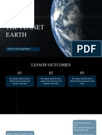 The Planet Earth Science Presentation in Dark Blue Animated Style
