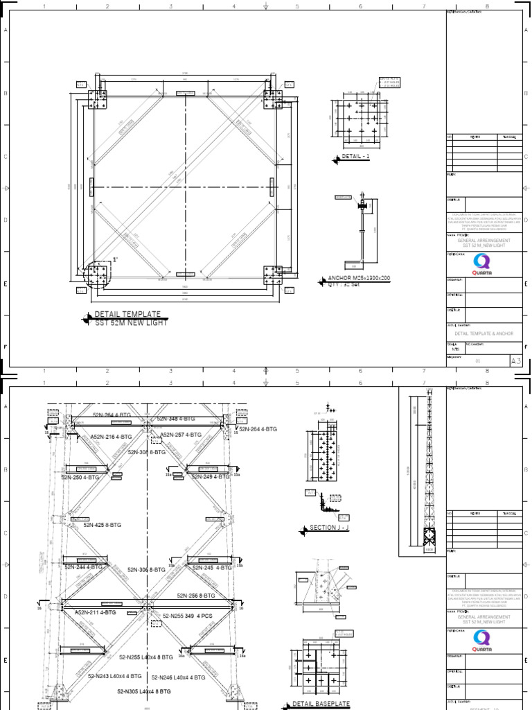Rencana Umum SST 52 M Baru | PDF