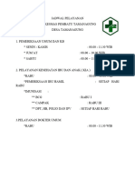 JADWAL PELAYANAN PUSTU