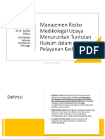 Manajemen Risiko Medikolegal Dies Natalis FK Unair 2023