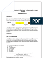SAPS - Inhibition of Catechol Oxidase - Full Student Notes
