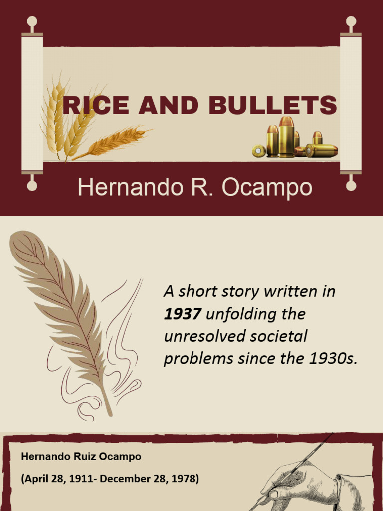 Rice and Bullets PDF