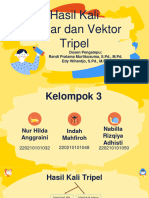 Hasil Kali Skalar Dan Vektor Tripel - KEL 3