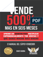 Vende 500% Mas - Las Mejores Est - Dave Gaona