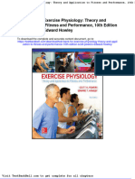 Test Bank For Exercise Physiology Theory and Application To Fitness and Performance 10th Edition Scott Powers Edward Howley Download