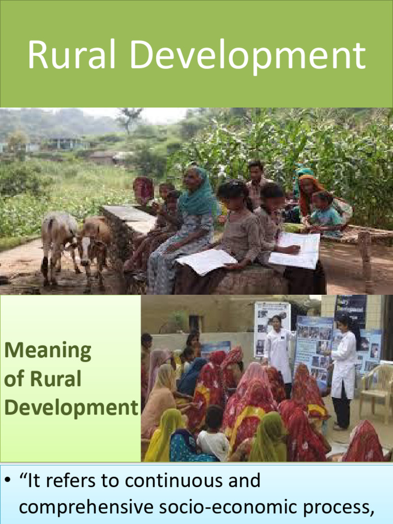 Rural Development | PDF | Loans | Agriculture