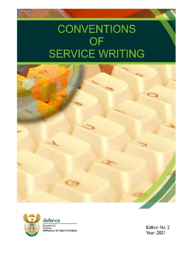 Conventions of Service Writing 2021 | PDF | Commander | Page Layout