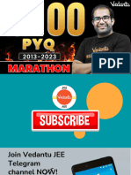 Marathon Session 100 PYQ's Physics (11th + 12th)
