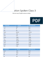 Foundation Spoken Class 3