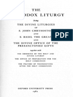 John Chrysostom, Basil The Great - The Orthodox Liturgy (1982, Oxford University Press) - Libgen - Li