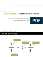 C3 Chp1 AlgebraicFractions