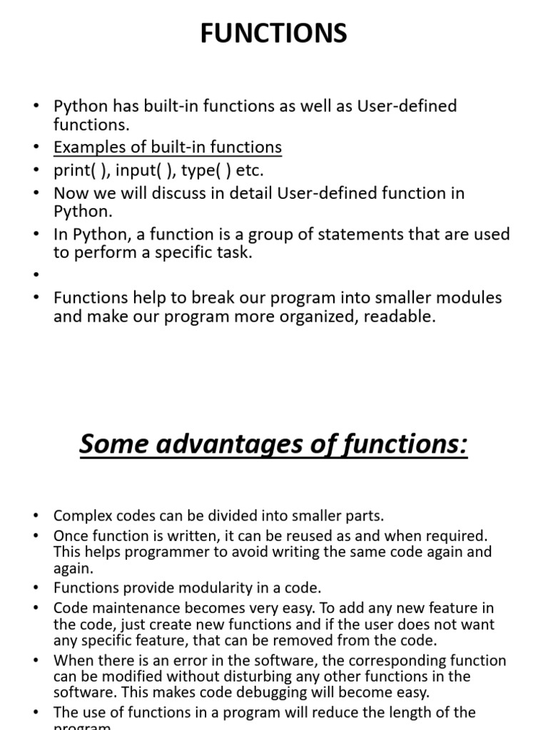 Unit 3 PPTs | PDF | Parameter (Computer Programming) | Anonymous Function