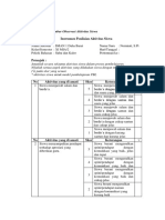 Instrumen Observasi Aktivitas Siswa PBL