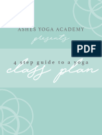 4 Steps To Yoga Class Plan Interactive