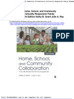 Test Bank For Home School and Community Collaboration Culturally Responsive Family Engagement 4th Edition Kathy B Grant Julie A Ray Download