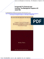 Test Bank For Horngrens Financial and Managerial Accounting The Managerial Chapters 4 e 4th Edition 0133447790 Download