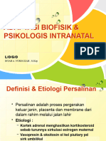 Adaptasi Fisiologis Intranatal