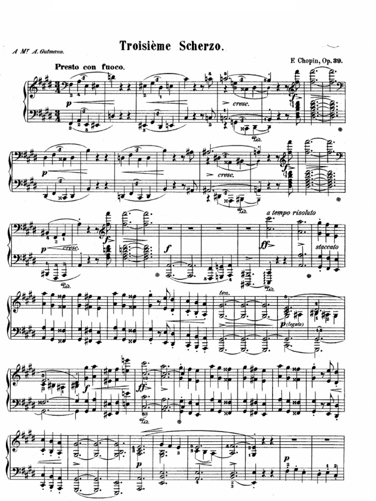 Scherzo no 3 in c sharp minor op 39 complete score pdf
