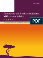 ARP06PT Promoção Do Profissionalismo Militar em África