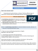 Conjunctions