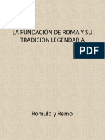 La fundación de Roma y su tradición legendaria