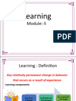 Module-II (D) Ob Learning 12.09.2023