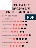 Inventario Personal Y Profesional: Capacidades