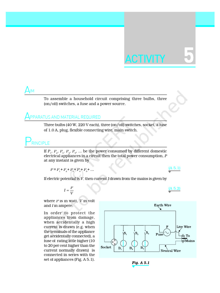 Activity No1 Section A1 PDF Ac Power Plugs And Sockets Fuse