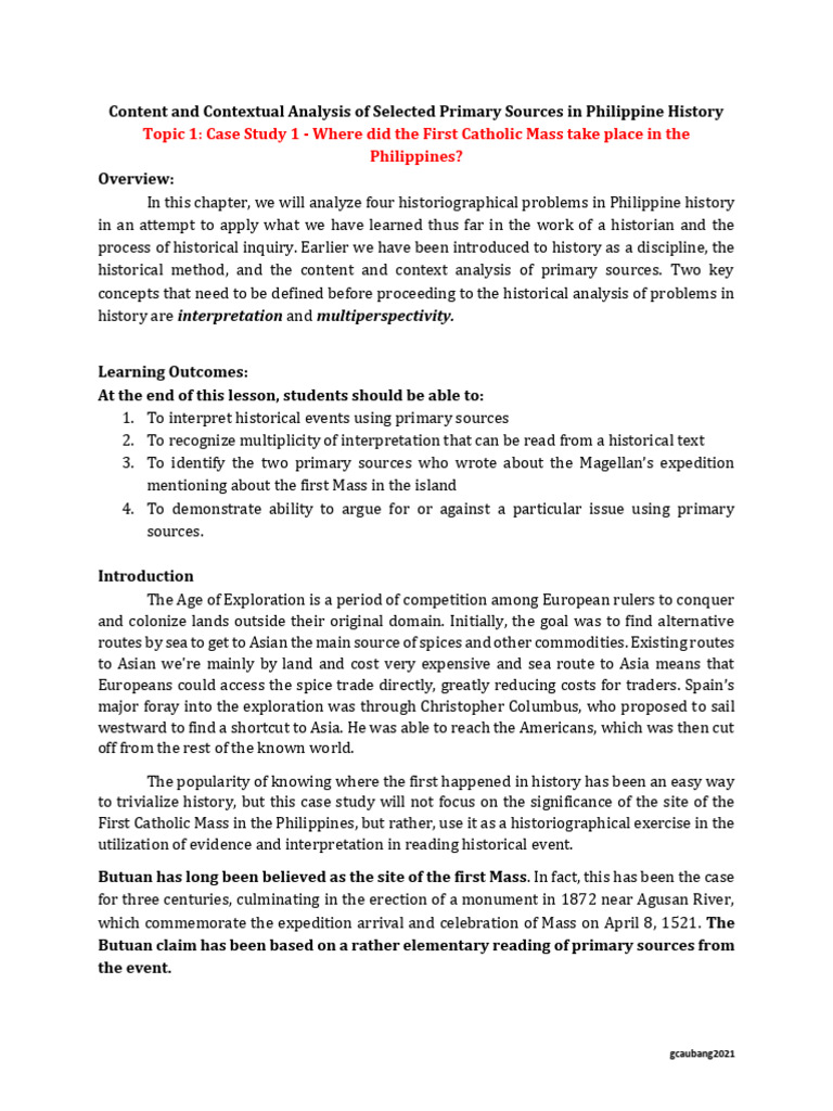 Reading Material - Case Study 1 | PDF | Age Of Discovery | Exploration