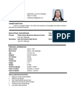 New Resume Analyn Tinoy