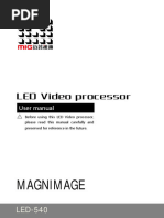 Procesador de Video Magnimage LED-540