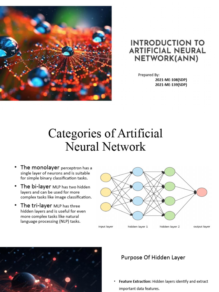 Categories of Artificial Neural Networks | PDF
