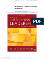 Test Bank For Introduction To Leadership Concepts and Practice Fourth Edition Download