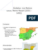 2.2.-Al Ándalus - Los Reinos Taifas. Reino Nazarí (1031 - 1492)