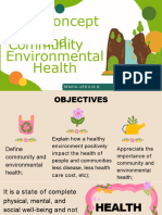 The Concept of Community and Environmental Health