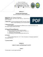 Module 6 Machine Shorthand