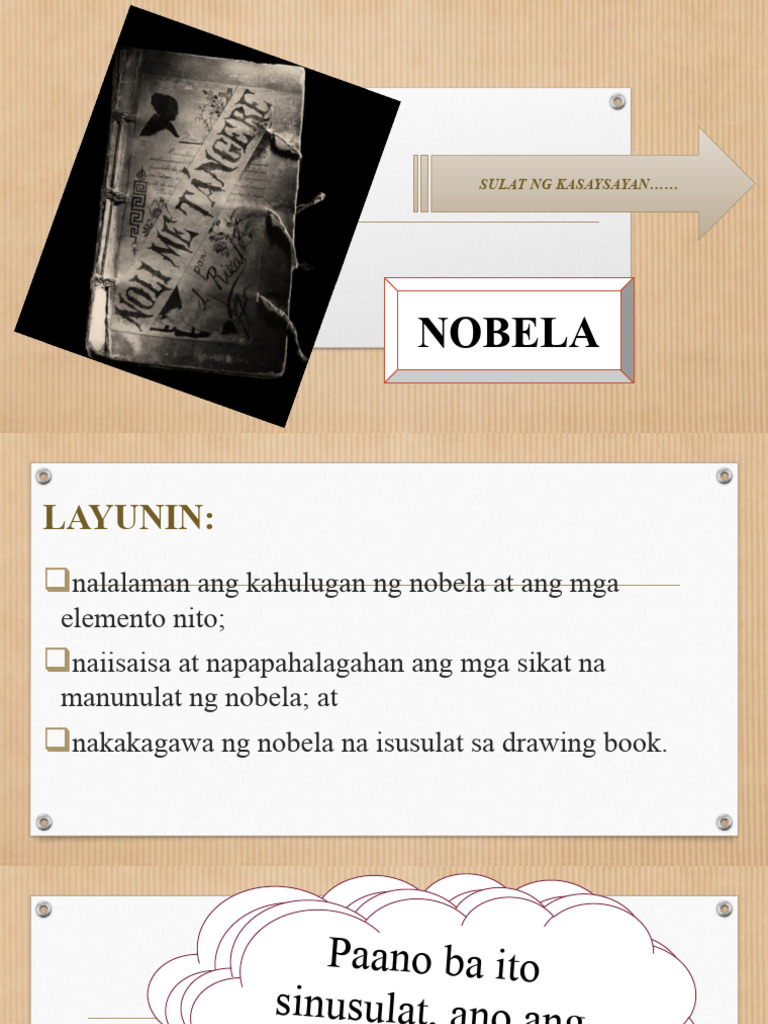 Vdocuments - MX - Nobela Kasaysayan at Simula | PDF