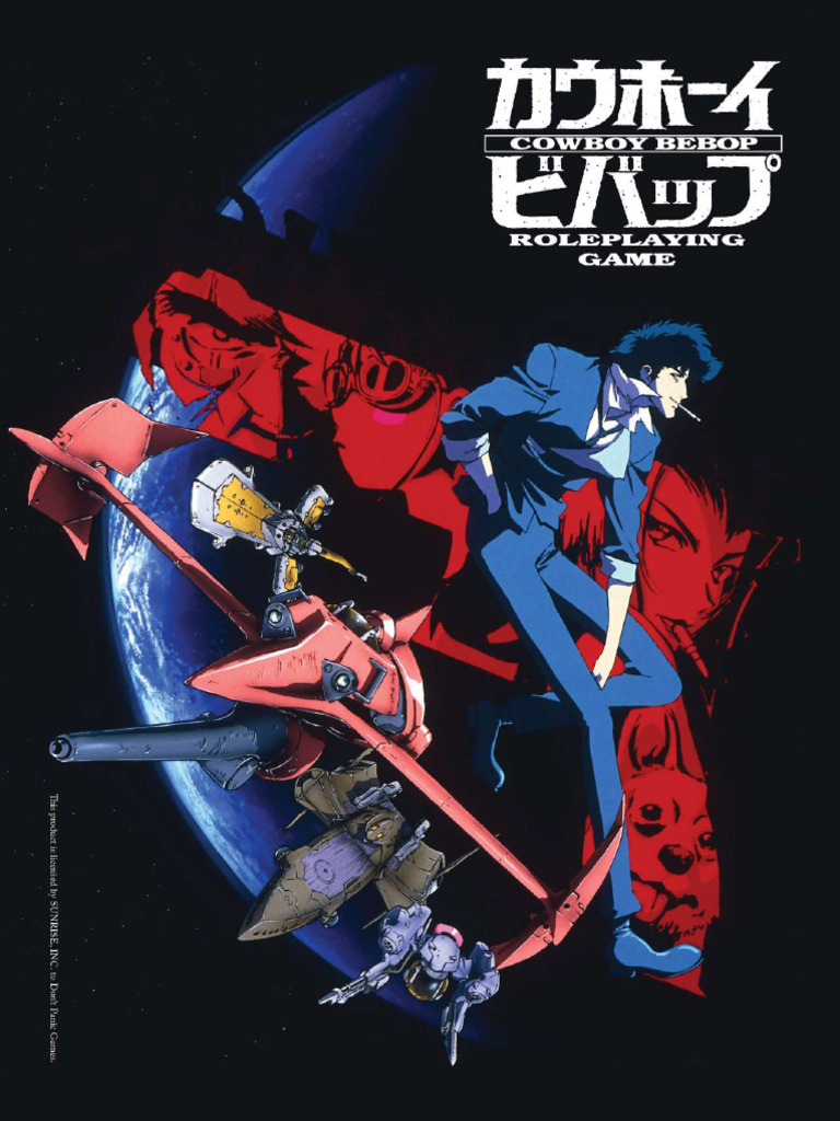 Cowboy Bebop Roleplaying Game - Corebook - Compressed | PDF | Role Playing  Games | Jupiter