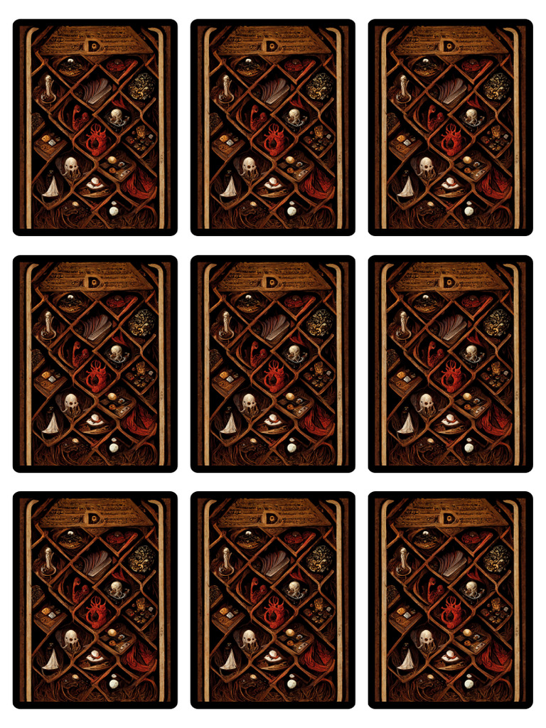 Deck of Many Things Backs | PDF