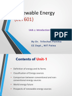 PPT-1 - Intro To Energy Sources - Unit-1