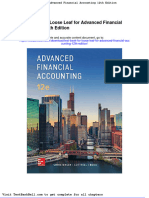 Test Bank For Loose Leaf For Advanced Financial Accounting 12th Edition Download