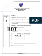 Ujian Uasa RBT Tahun 4 2022